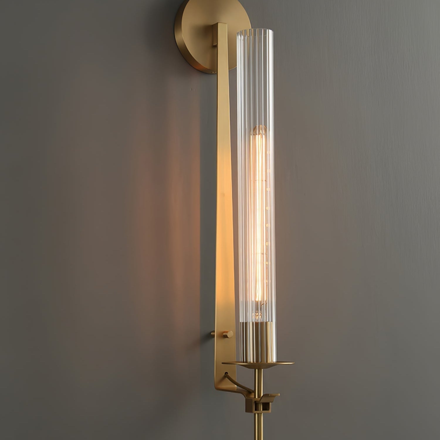 Lucian Indoor Wall Lamp Glass Farmhouse - Neutralighting