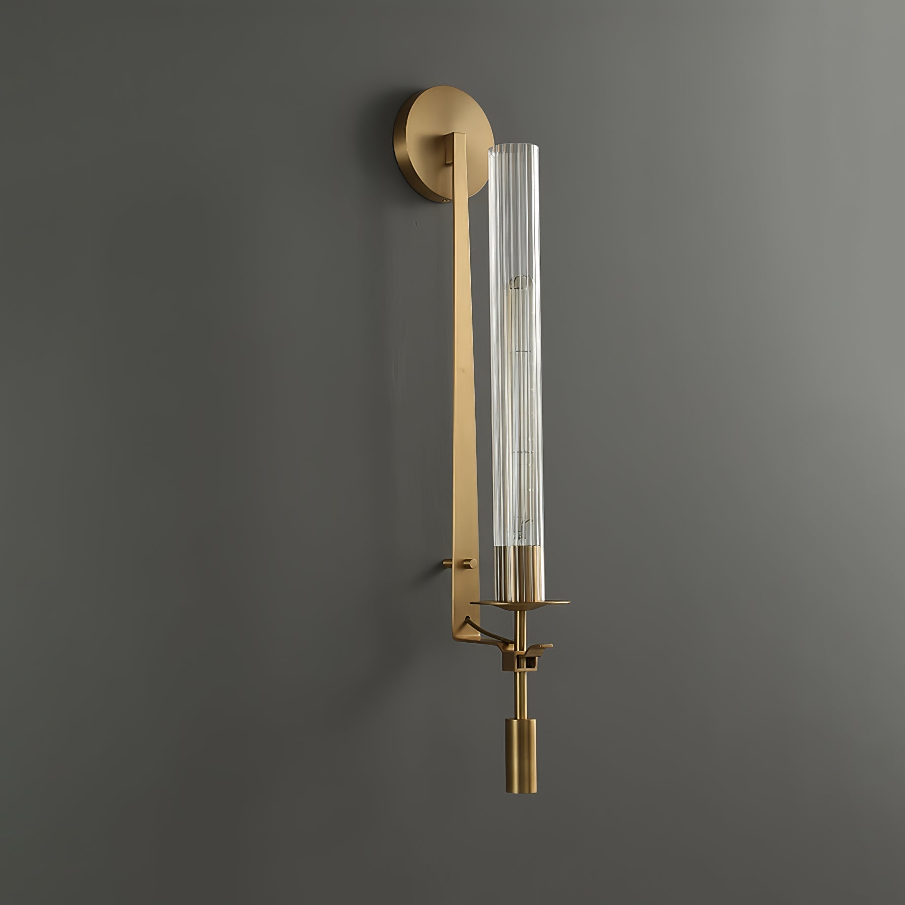 Lucian Indoor Wall Lamp Glass Farmhouse - Neutralighting