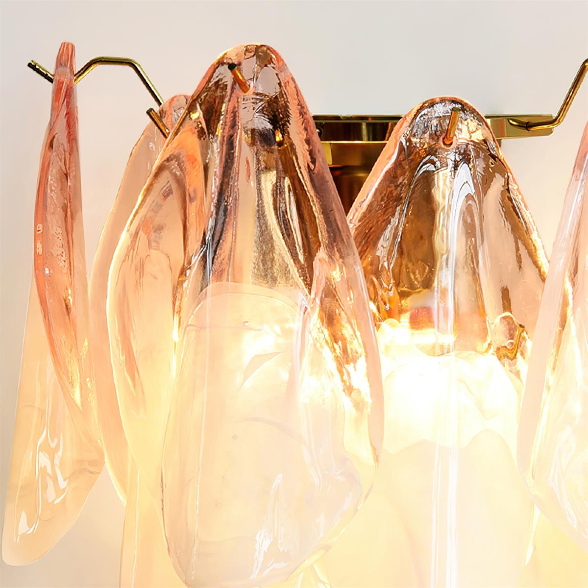 Opheli Petal Glass Wall Lamp - Neutralighting