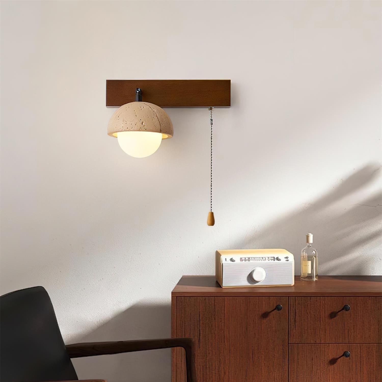 Gevon Travertine Wall Lamp - Neutralighting