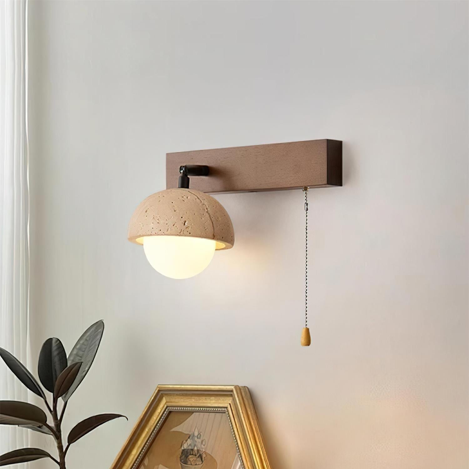 Gevon Travertine Wall Lamp - Neutralighting