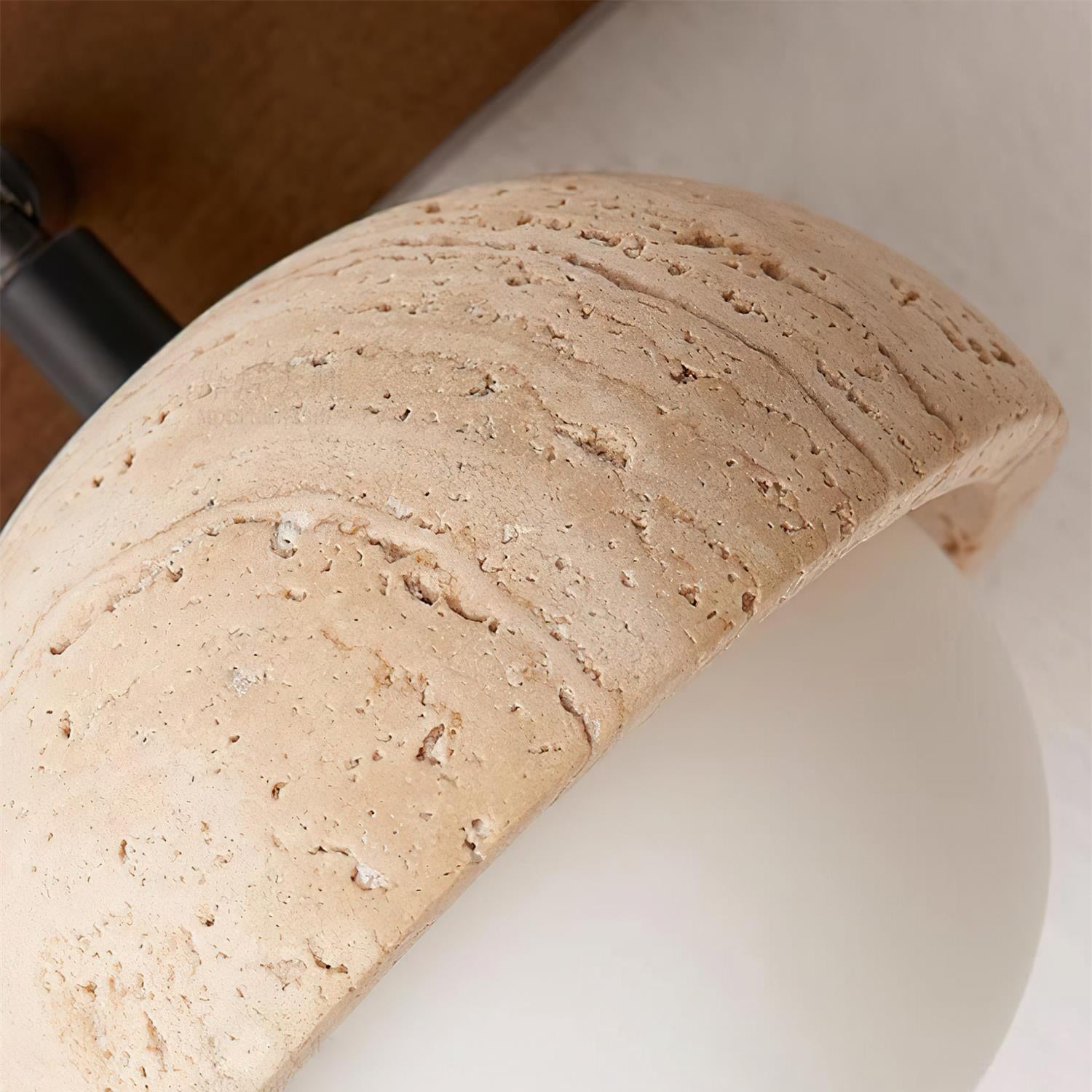Gevon Travertine Wall Lamp - Neutralighting