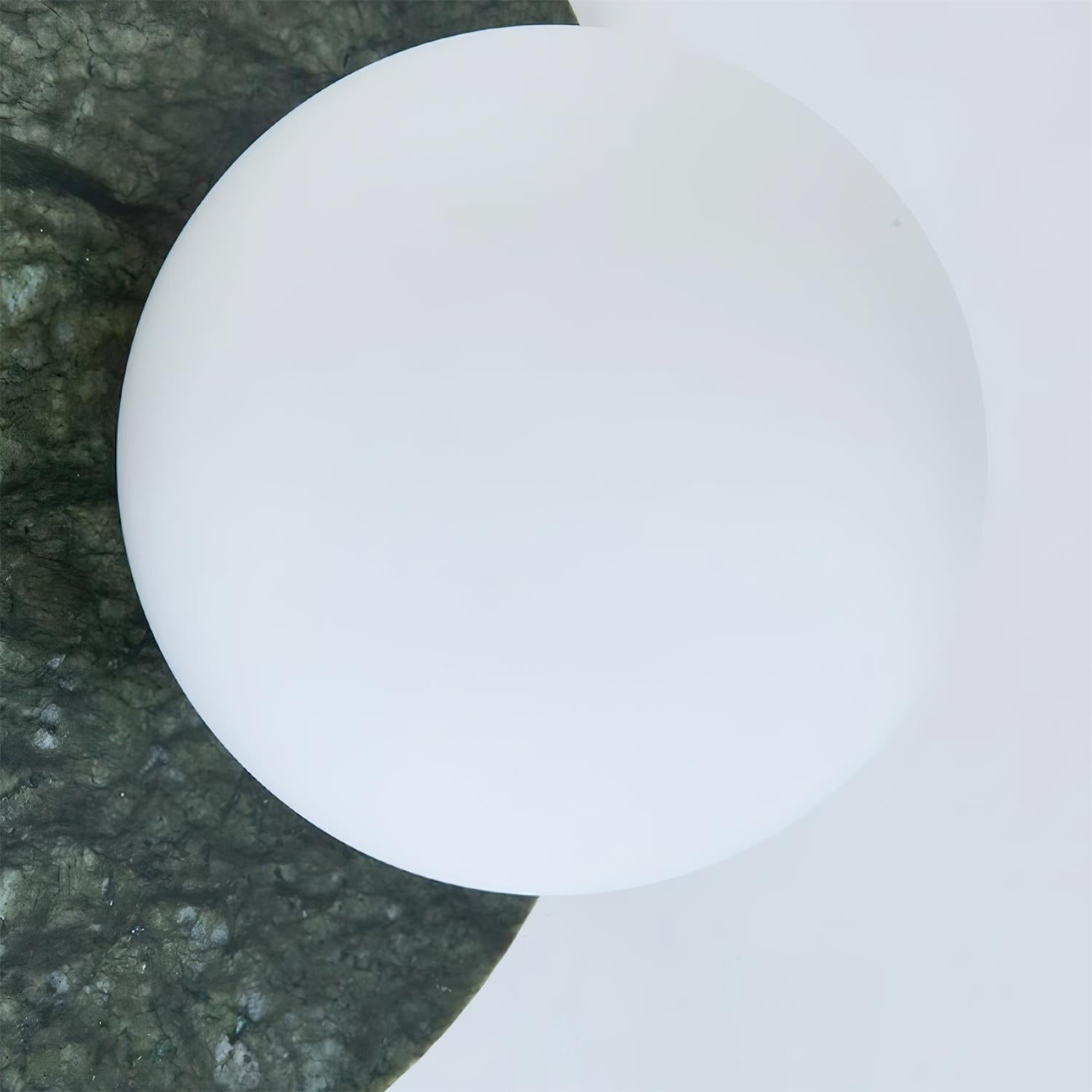 Enox Minimalist Globe Marble Wall Lamp