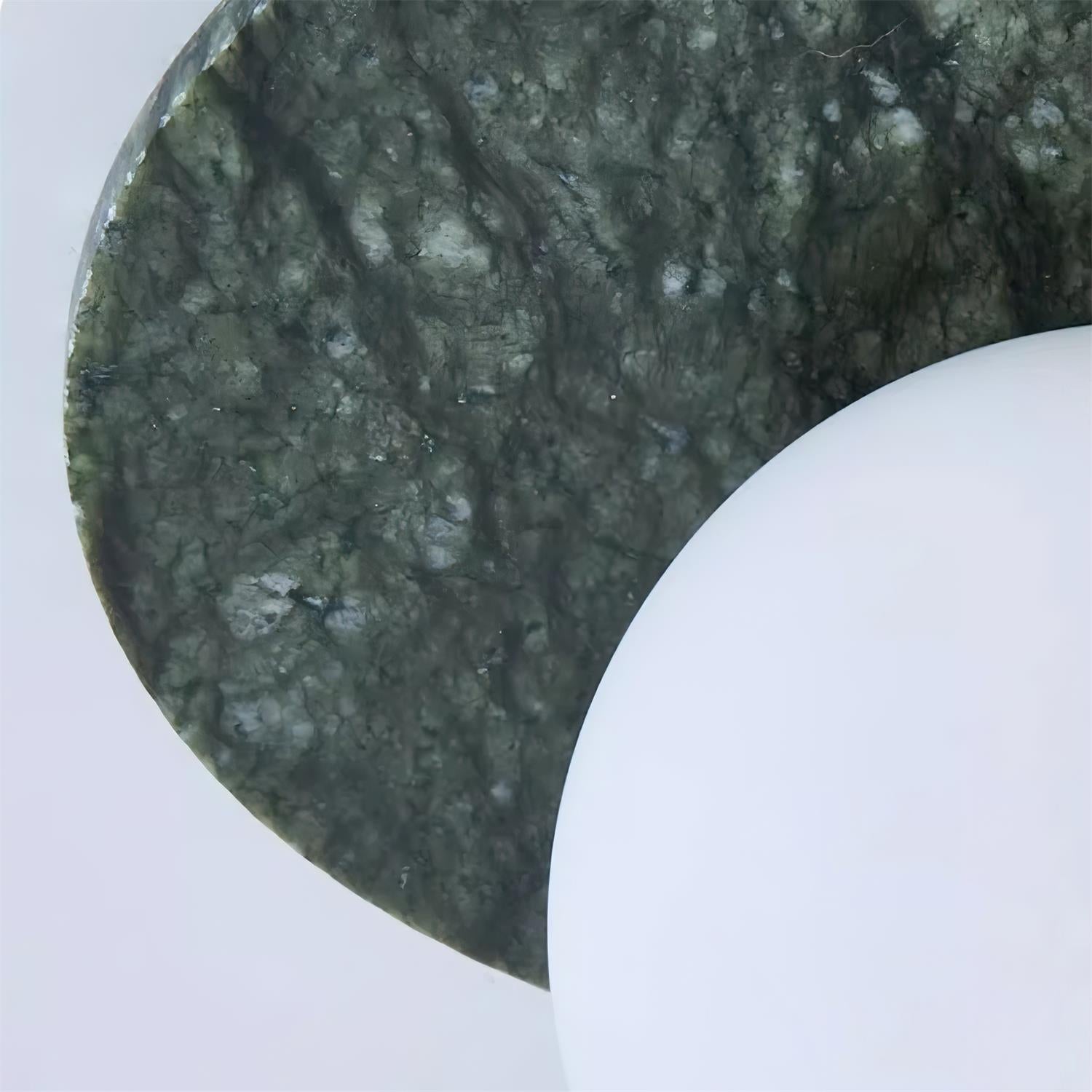 Enox Minimalist Globe Marble Wall Lamp