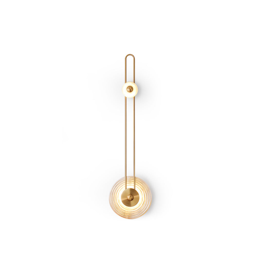 Gaia Wall Lamp Sculptural Geometry Alabaster - Neutralighting