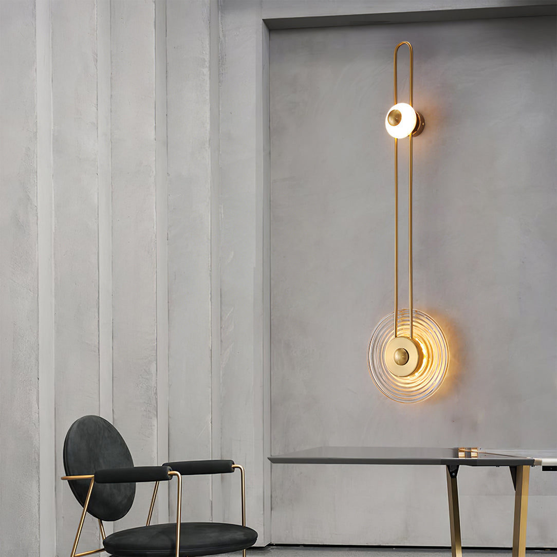 Gaia Wall Lamp Sculptural Geometry Alabaster - Neutralighting