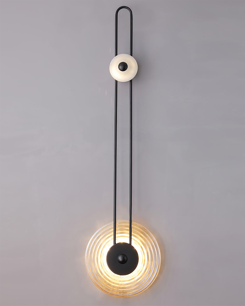 Gaia Wall Lamp Sculptural Geometry Alabaster - Neutralighting