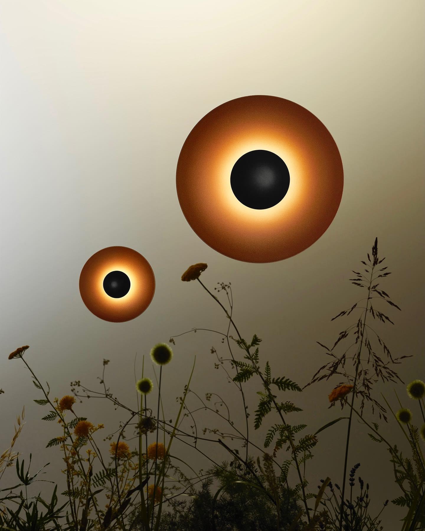 Wall Lamp Eclipse Inspired Halo Glow Modern Minimalist Art Accent - Neutralighting