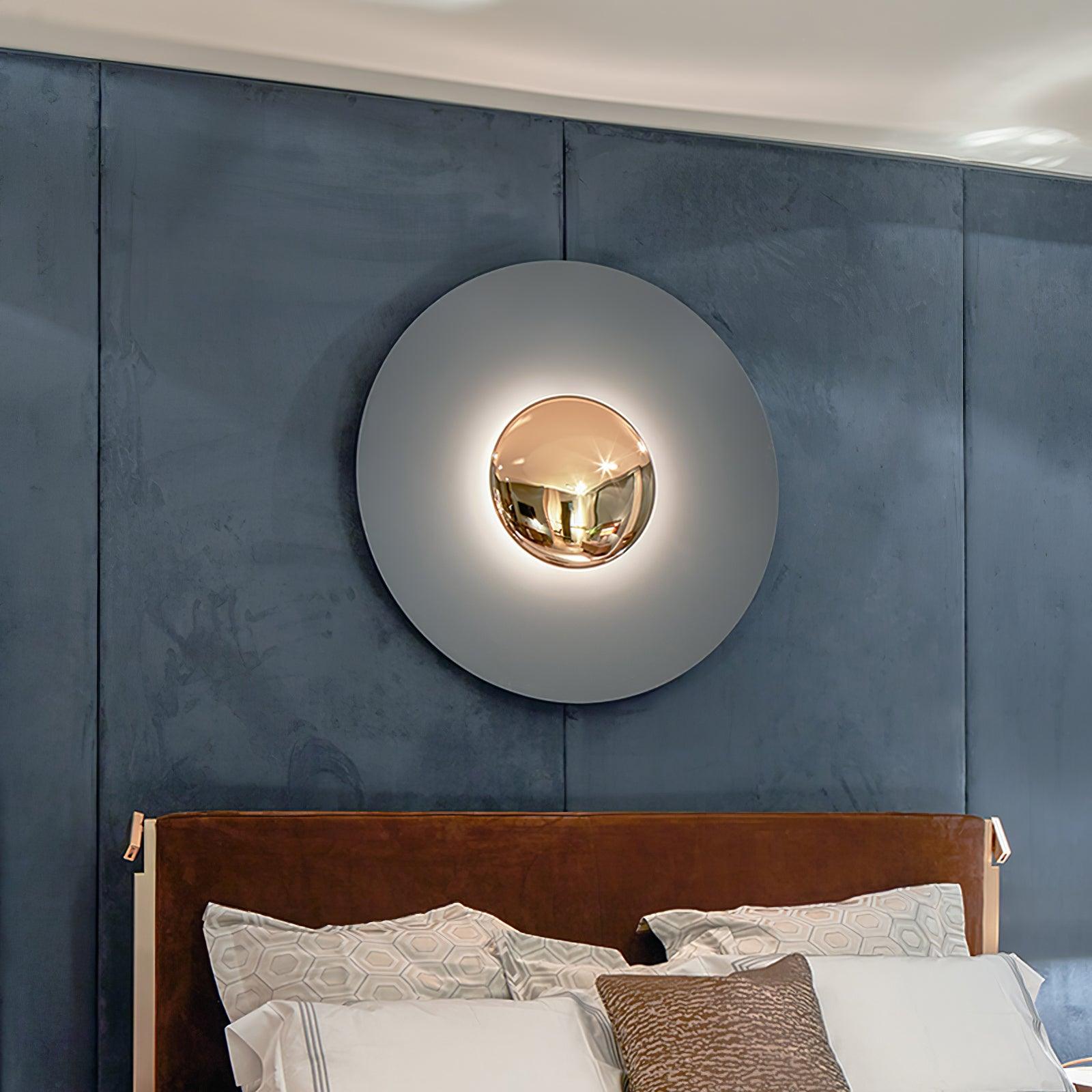 Wall Lamp Eclipse Inspired Halo Glow Modern Minimalist Art Accent - Neutralighting
