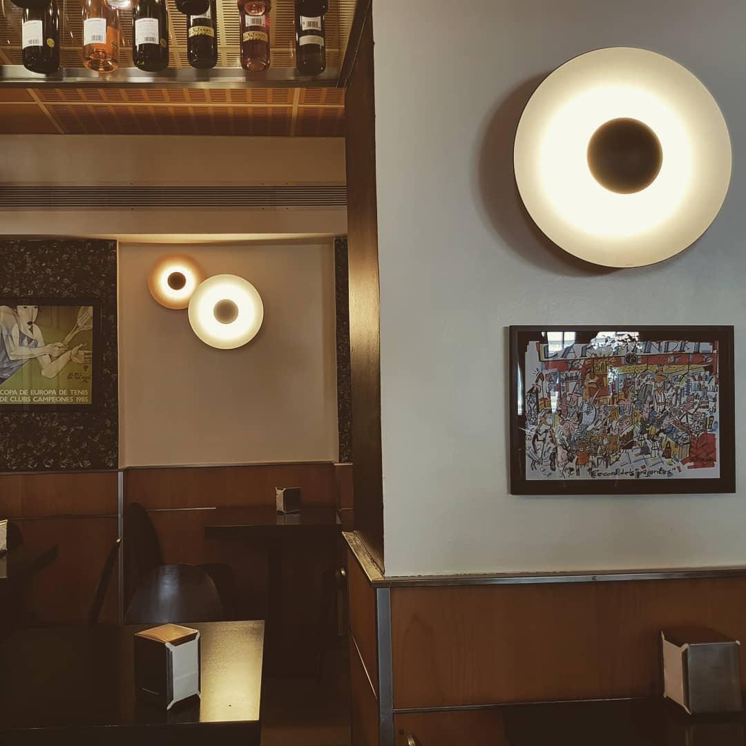 Wall Lamp Eclipse Inspired Halo Glow Modern Minimalist Art Accent - Neutralighting