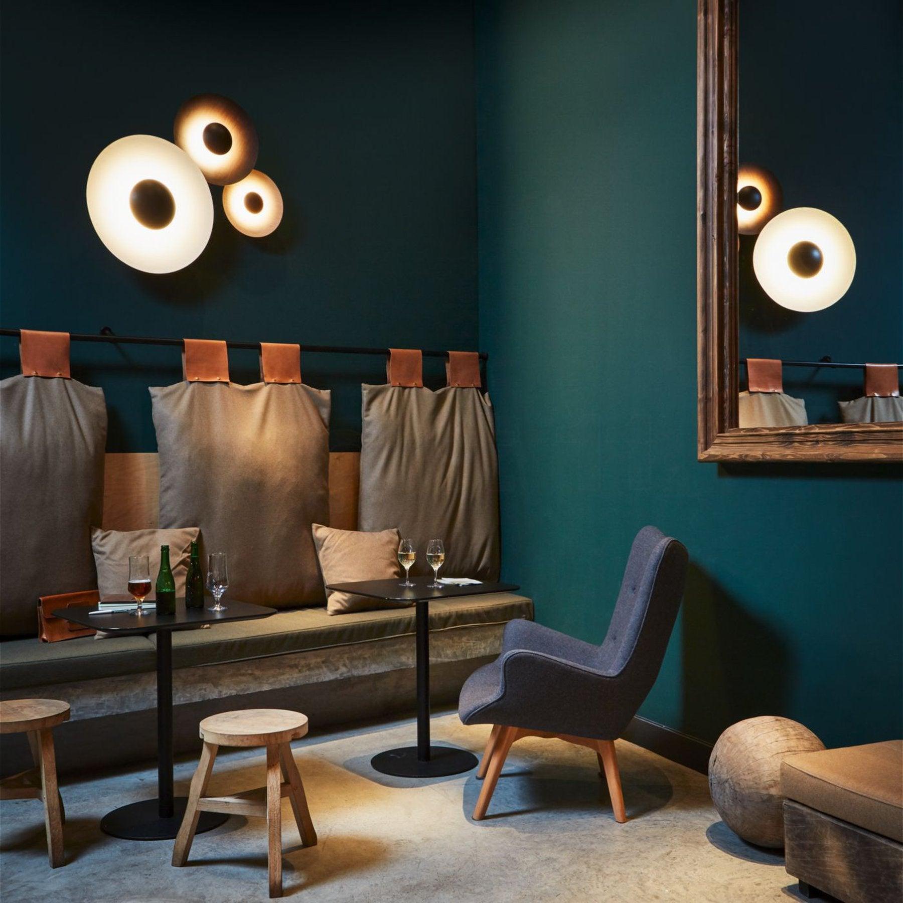 Wall Lamp Eclipse Inspired Halo Glow Modern Minimalist Art Accent - Neutralighting