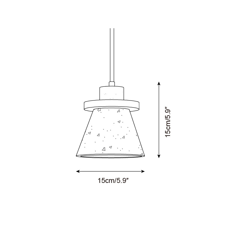 Jovia Travertine Pendant Lamp - Neutralighting