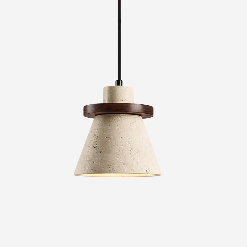 Jovia Travertine Pendant Lamp - Neutralighting