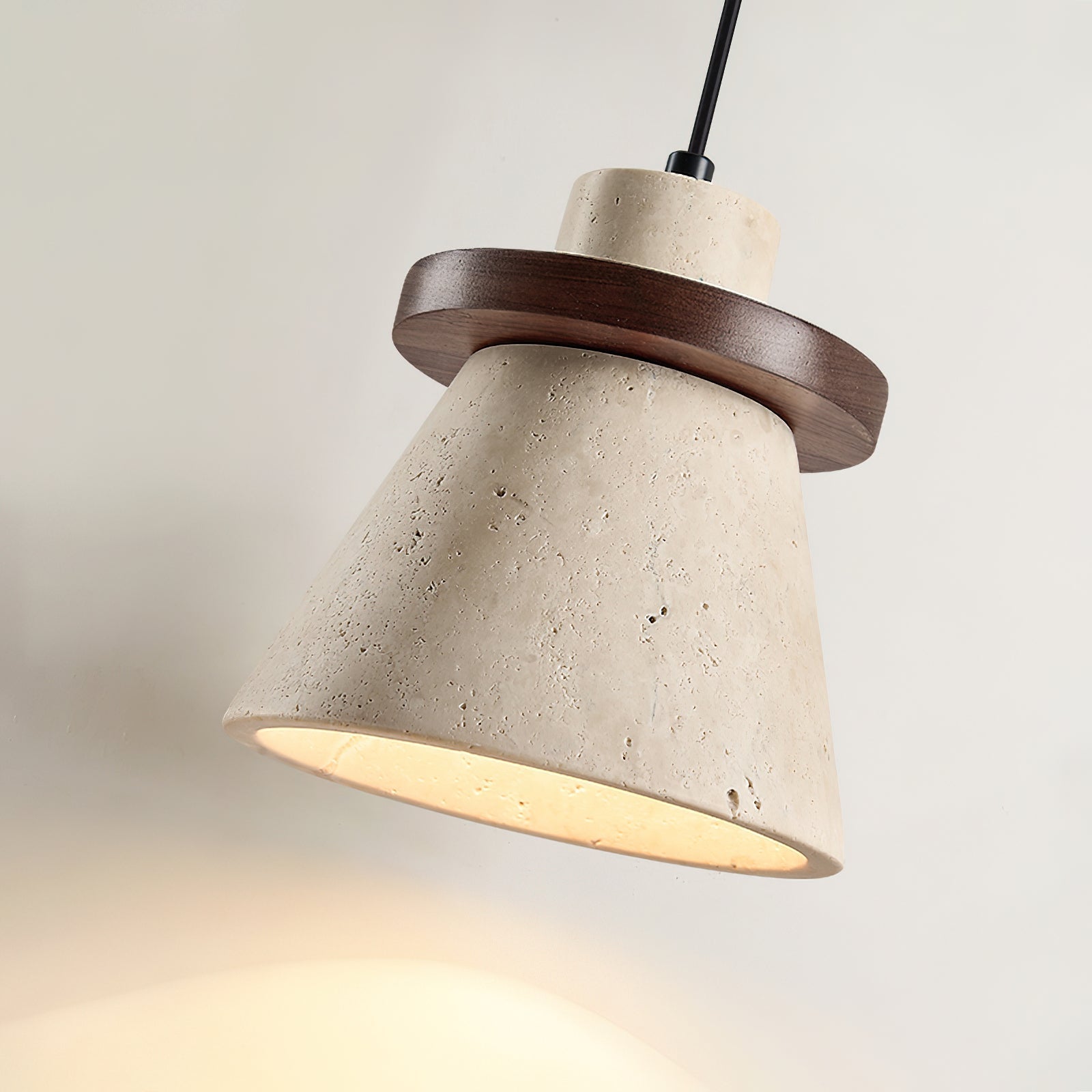 Jovia Travertine Pendant Lamp - Neutralighting