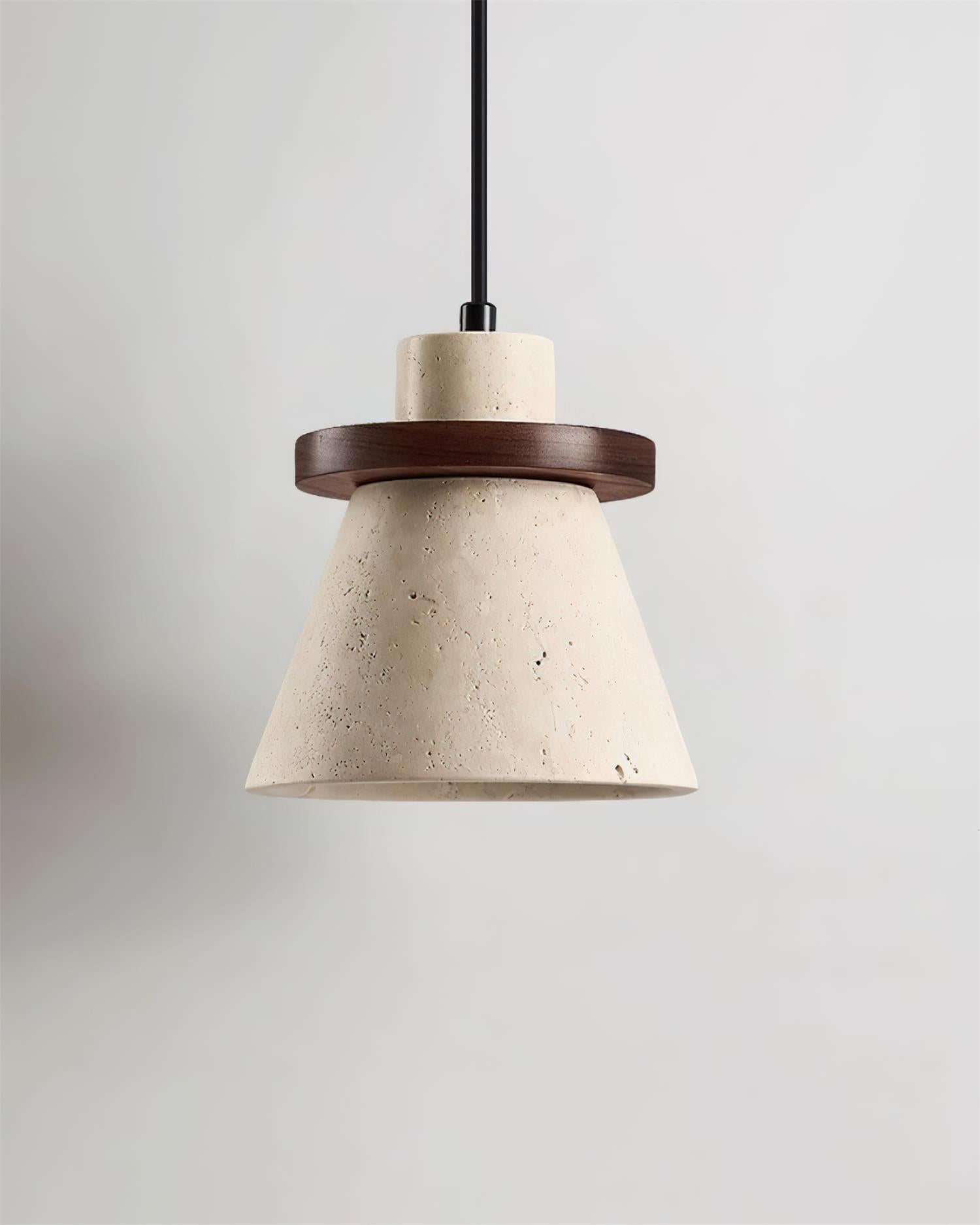 Jovia Travertine Pendant Lamp - Neutralighting