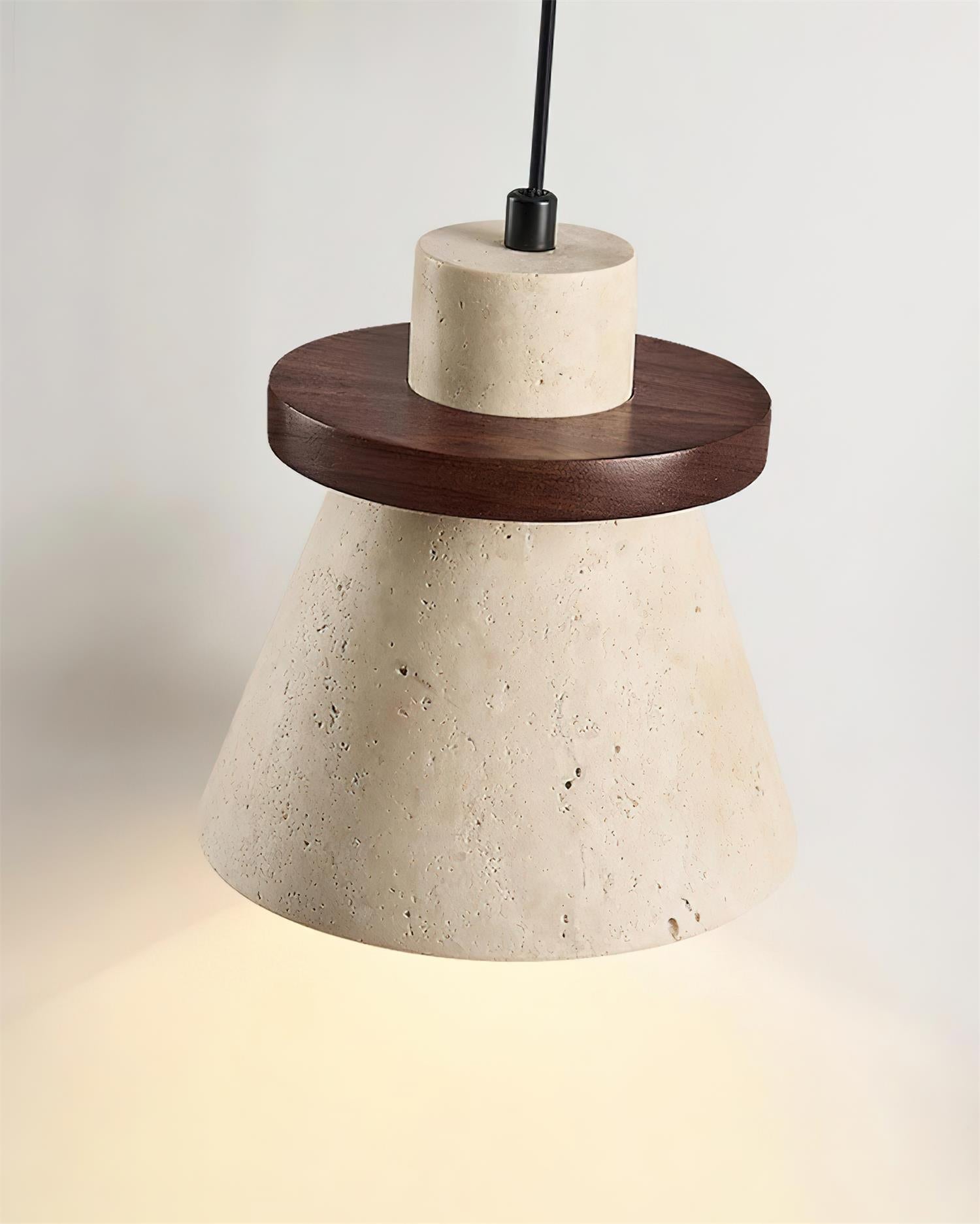 Jovia Travertine Pendant Lamp - Neutralighting