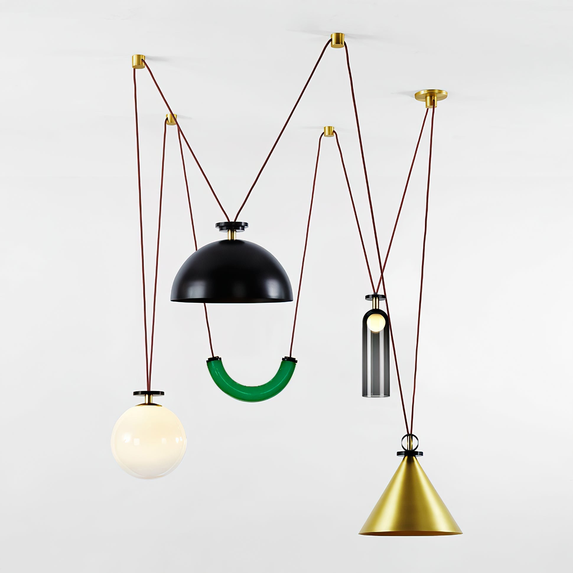 Covine Multi-Shape Adjustable Pendant Light - Neutralighting