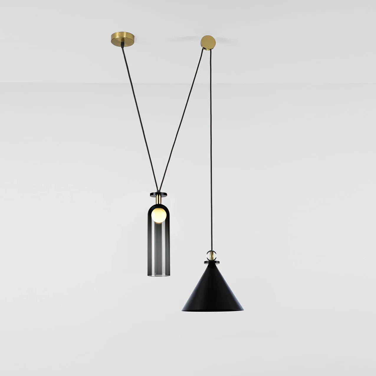 Covine Multi-Shape Adjustable Pendant Light - Neutralighting