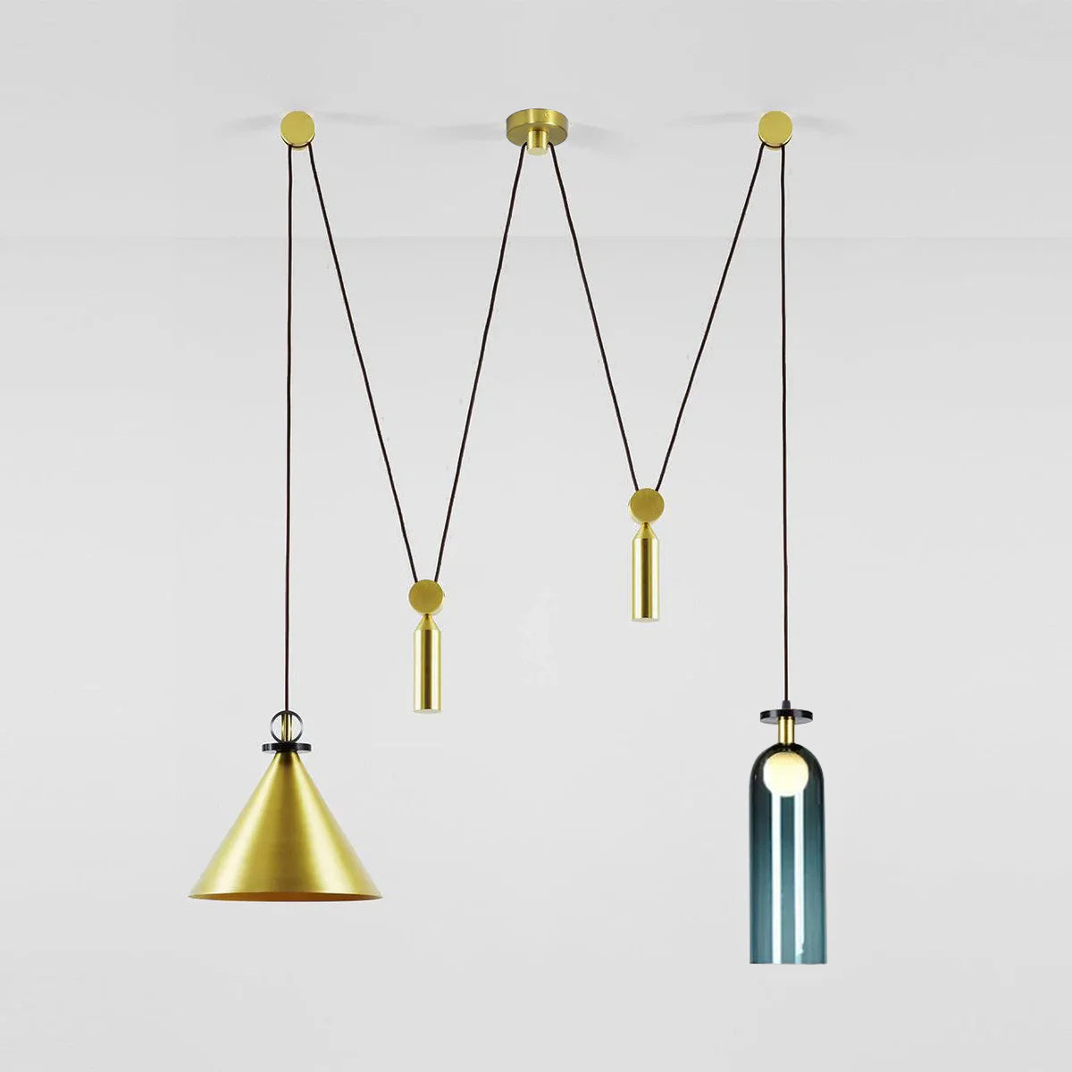 Covine Multi-Shape Adjustable Pendant Light - Neutralighting