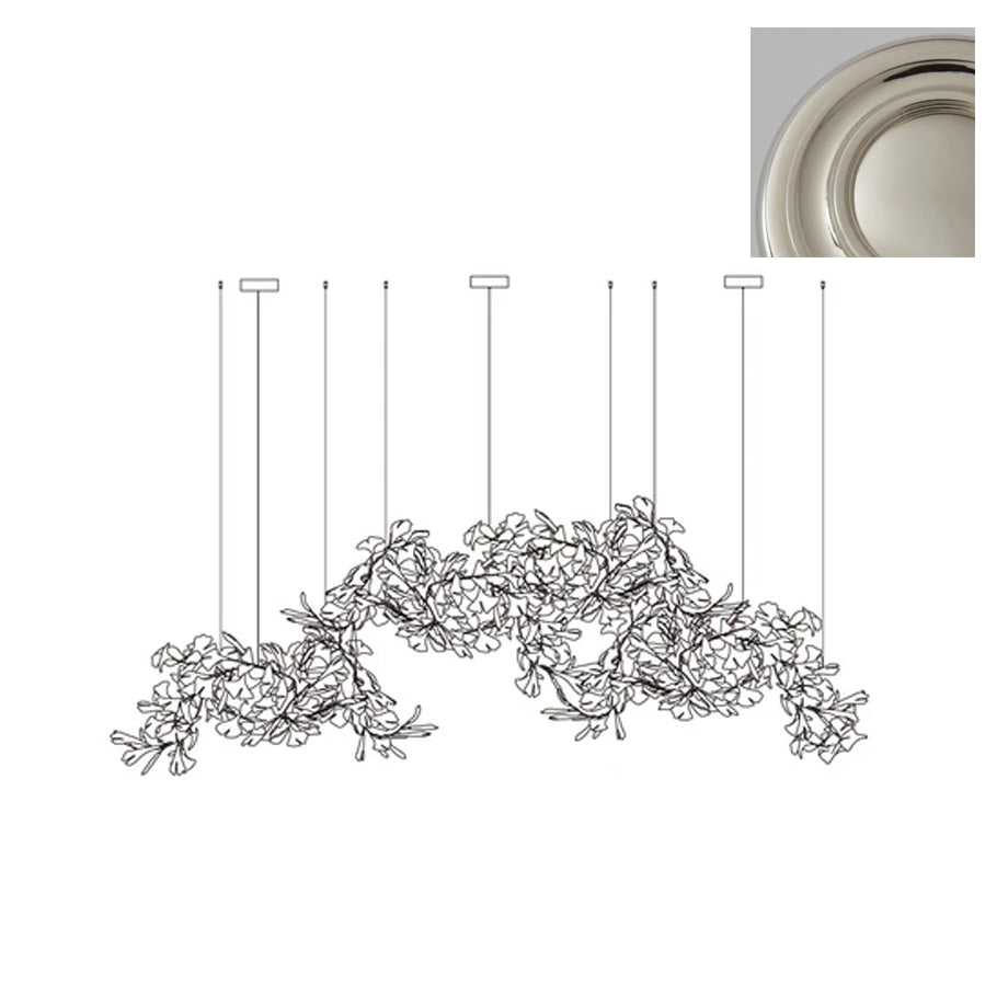 Elysia Floral Canopy Chandelier - Neutralighting