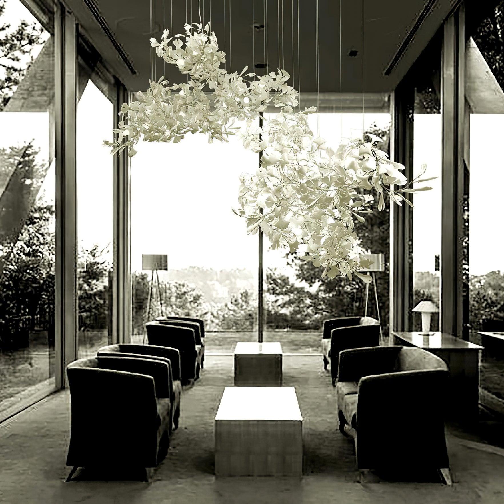 Elysia Floral Canopy Chandelier - Neutralighting