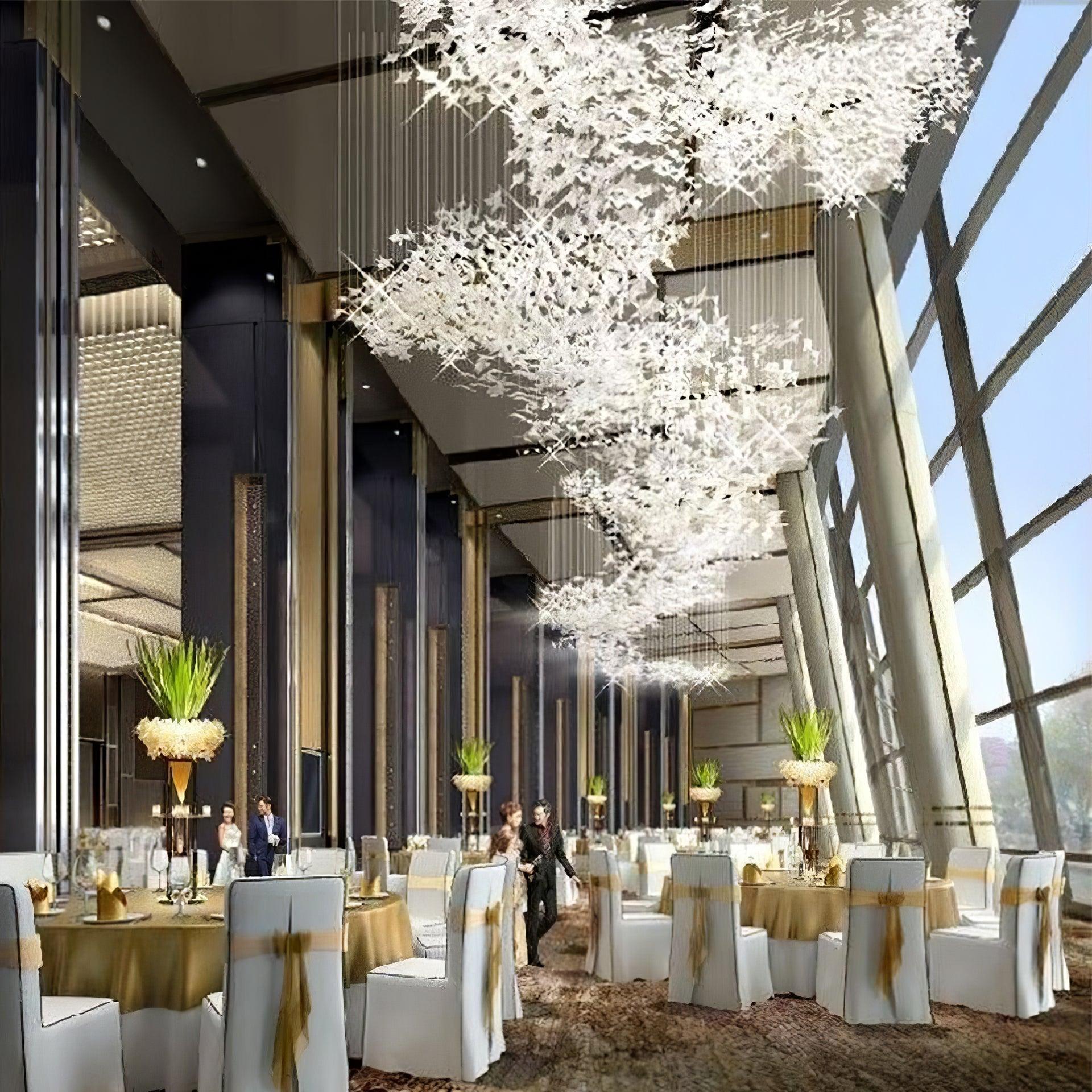 Elysia Floral Canopy Chandelier - Neutralighting