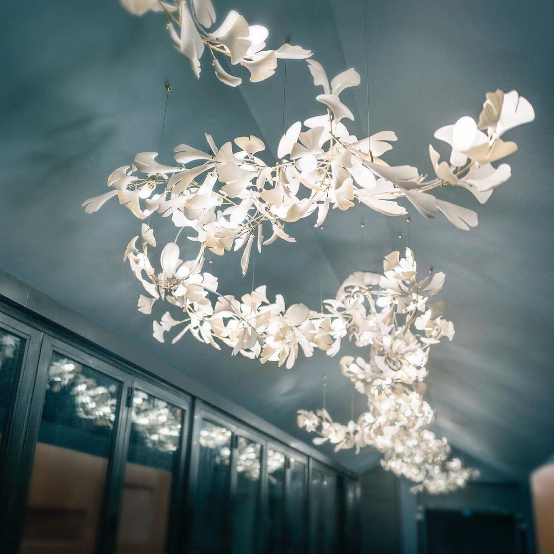 Elysia Floral Canopy Chandelier - Neutralighting