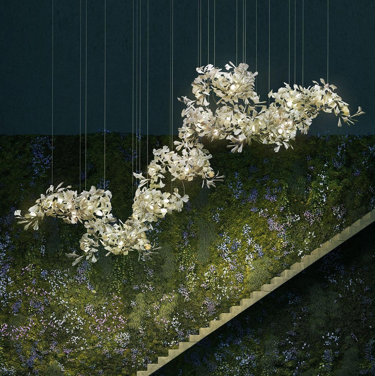 Elysia Floral Canopy Chandelier - Neutralighting