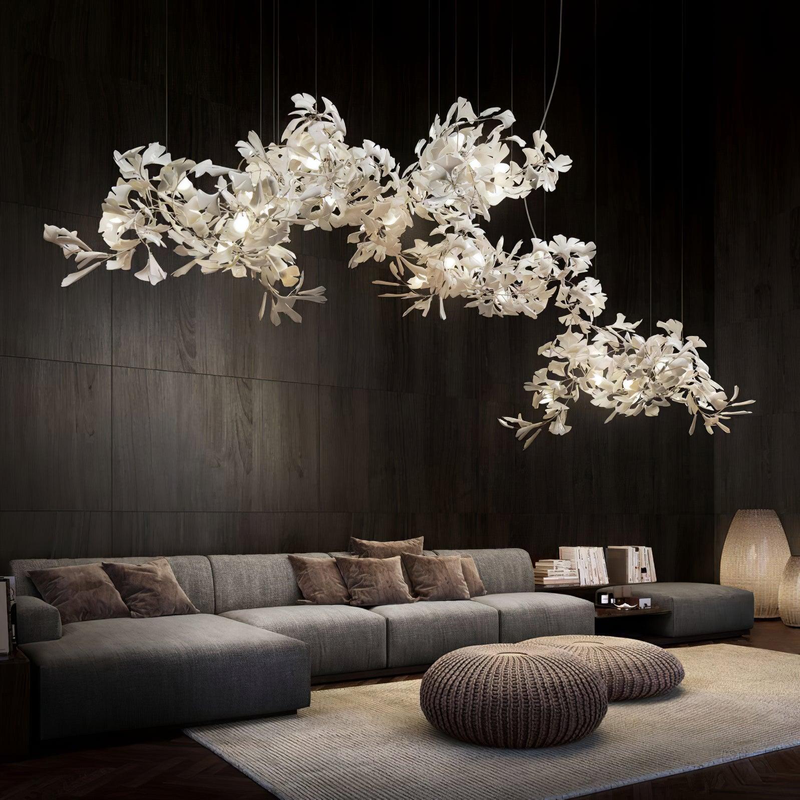 Elysia Floral Canopy Chandelier - Neutralighting