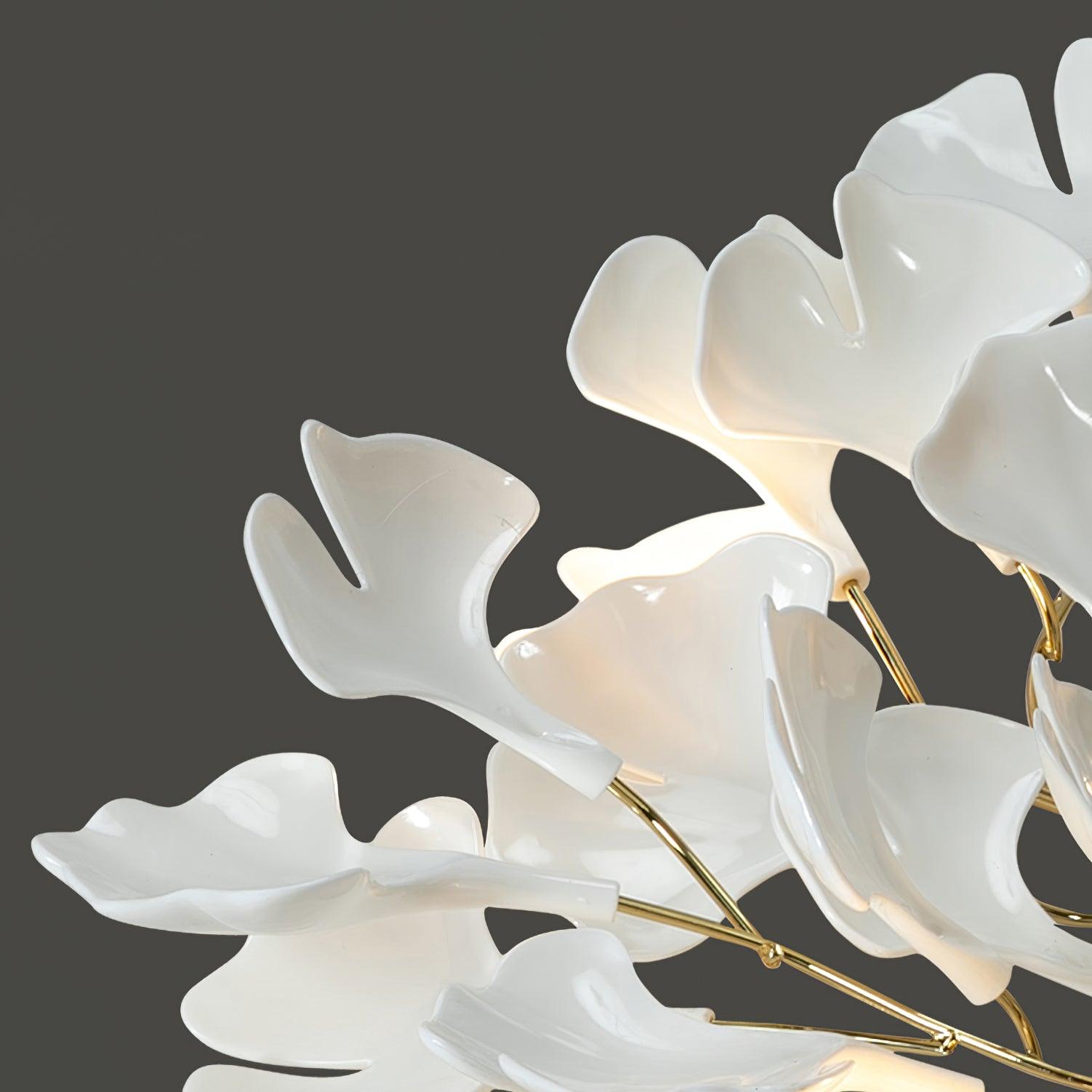 Callenne Elegant Ginkgo Leaf Ceiling Light - Neutralighting