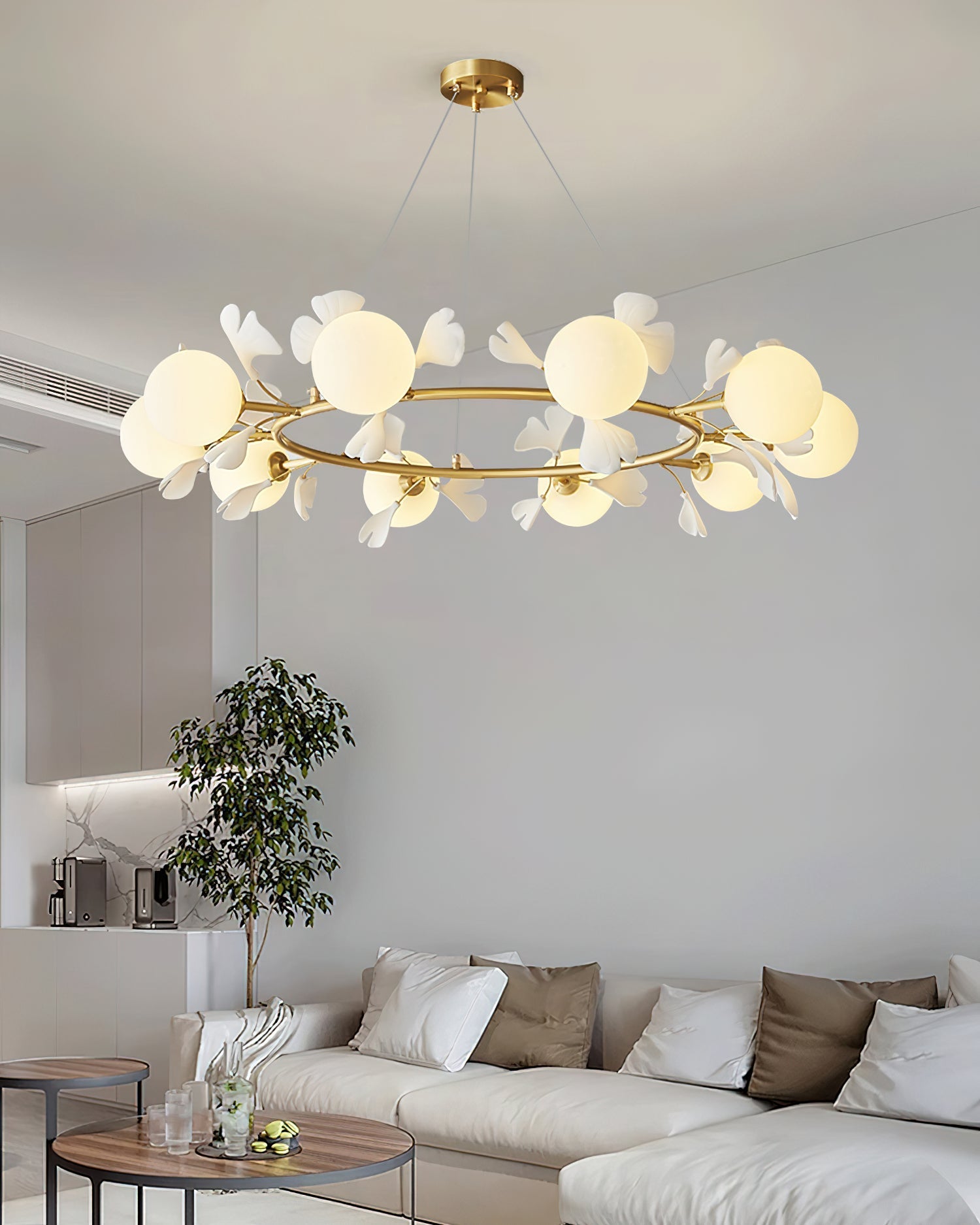 Fidova 8-Light Globe Chandelier - Neutralighting