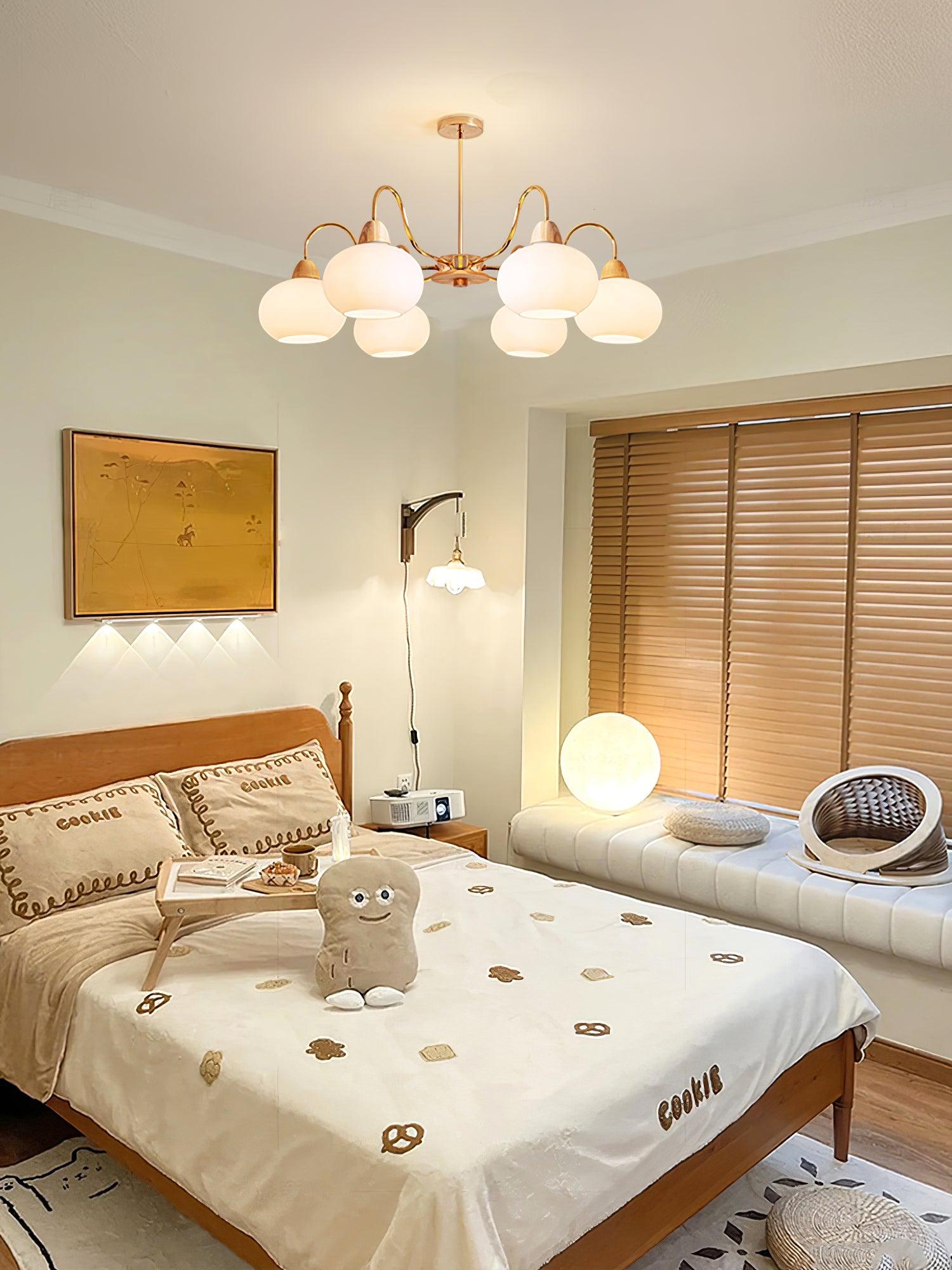 Zevena Glass Chandelier - Neutralighting