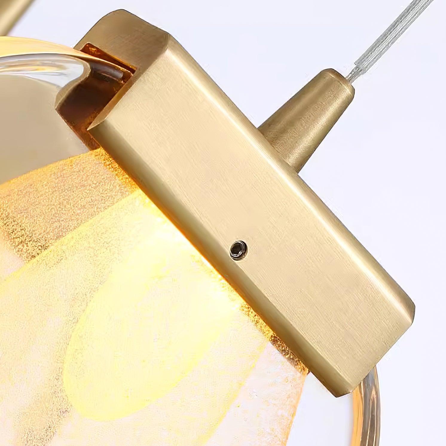 Avesia Minimalist Glass Pendant Light Staircase - Neutralighting