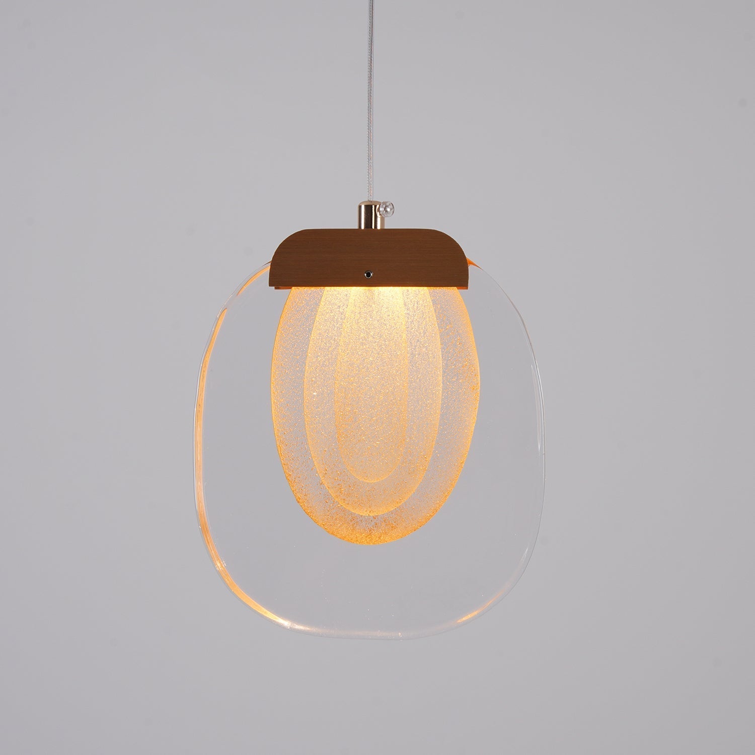 Avesia Minimalist Glass Pendant Light Staircase - Neutralighting