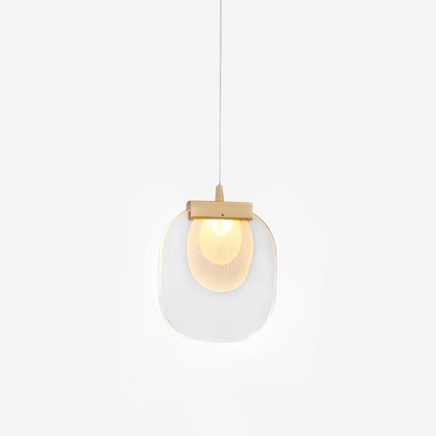 Avesia Minimalist Glass Pendant Light Staircase - Neutralighting