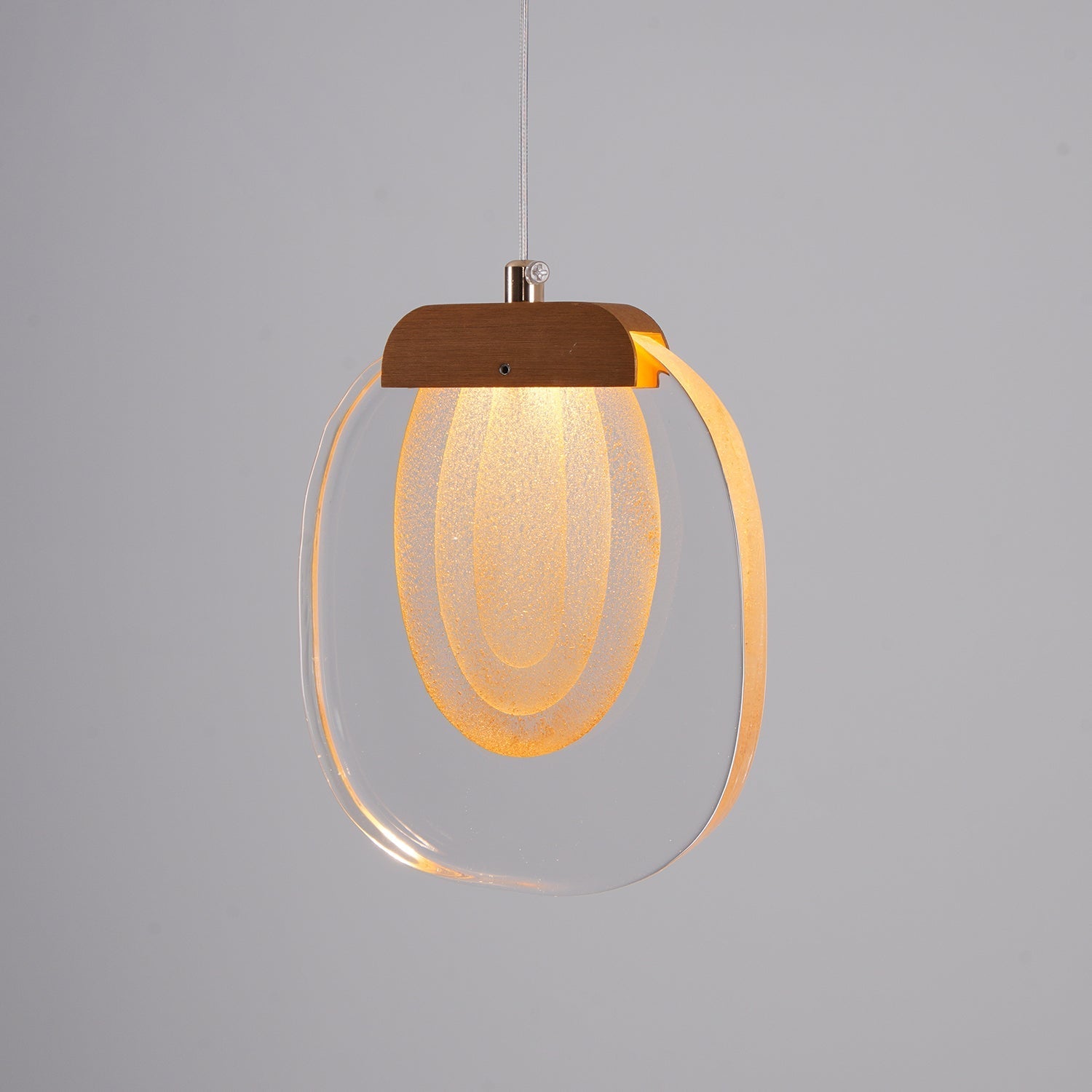 Avesia Minimalist Glass Pendant Light Staircase - Neutralighting