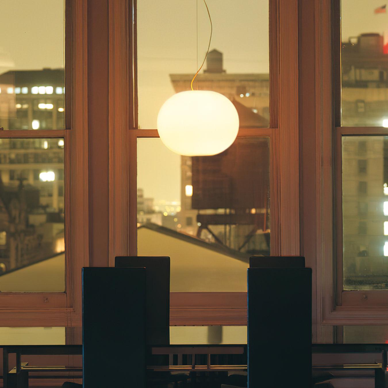 Opivio White Globe Pendant Light - Neutralighting