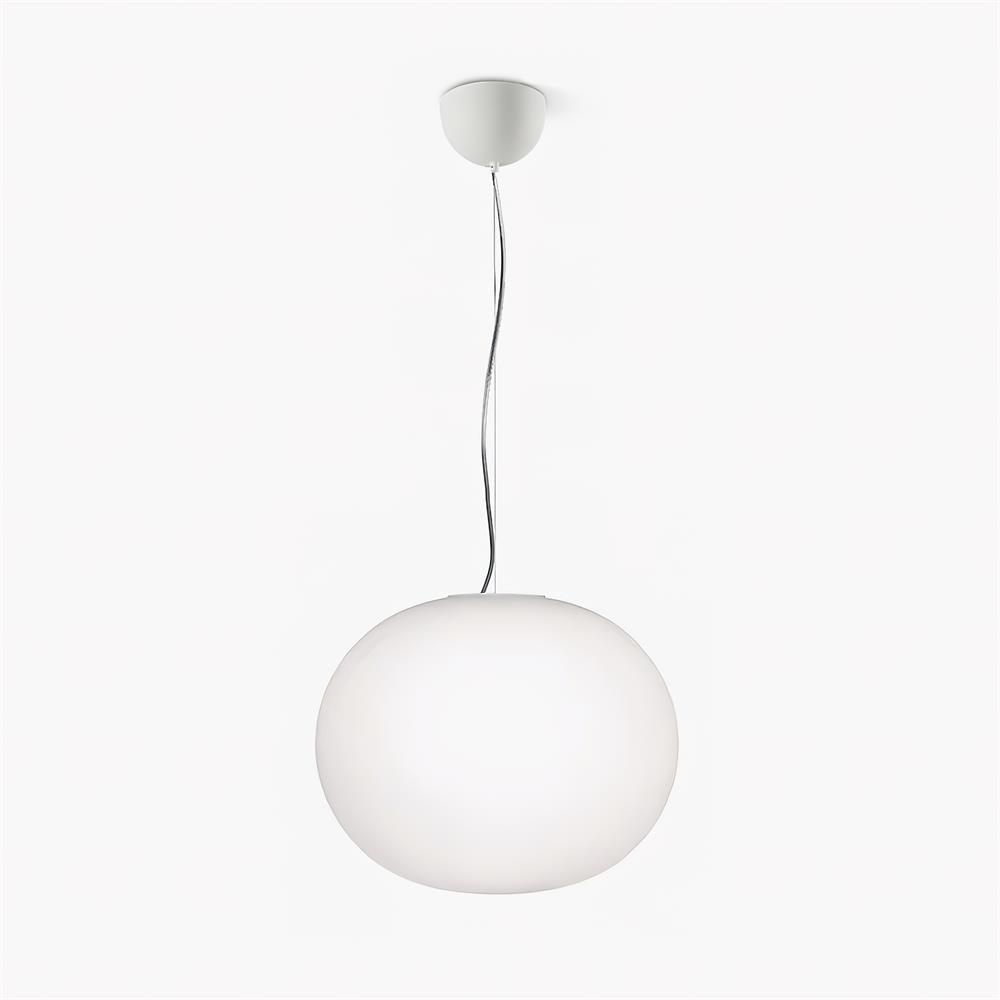 Opivio White Globe Pendant Light - Neutralighting