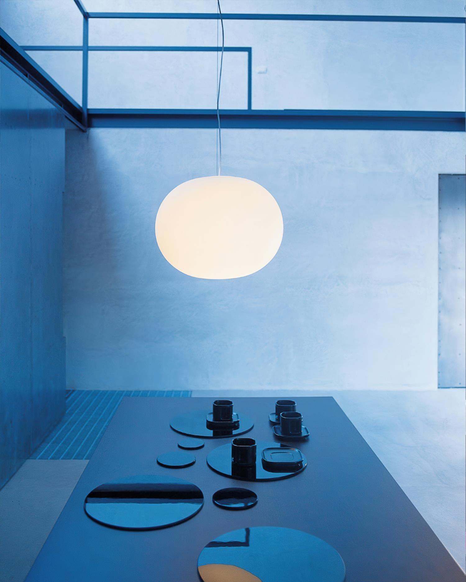Opivio White Globe Pendant Light - Neutralighting