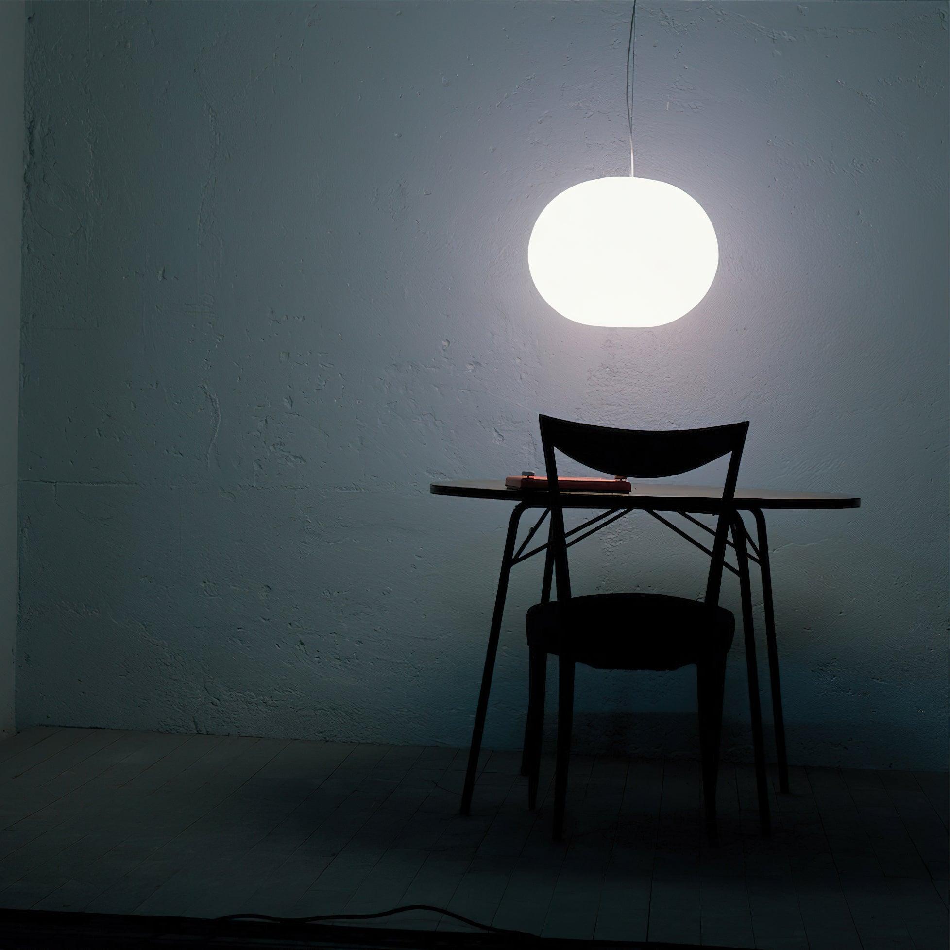 Opivio White Globe Pendant Light - Neutralighting