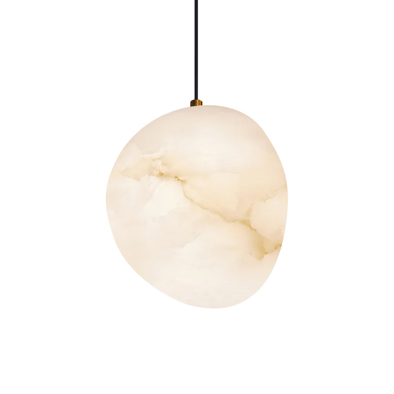 Goose Pendant Lamp Alabaster Brass Sophistication - Neutralighting