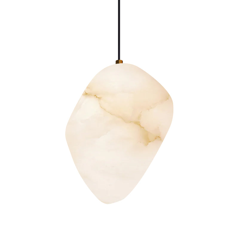 Goose Pendant Lamp Alabaster Brass Sophistication - Neutralighting