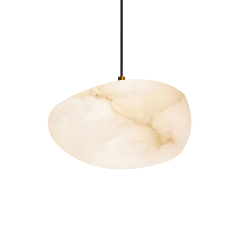 Goose Pendant Lamp Alabaster Brass Sophistication - Neutralighting