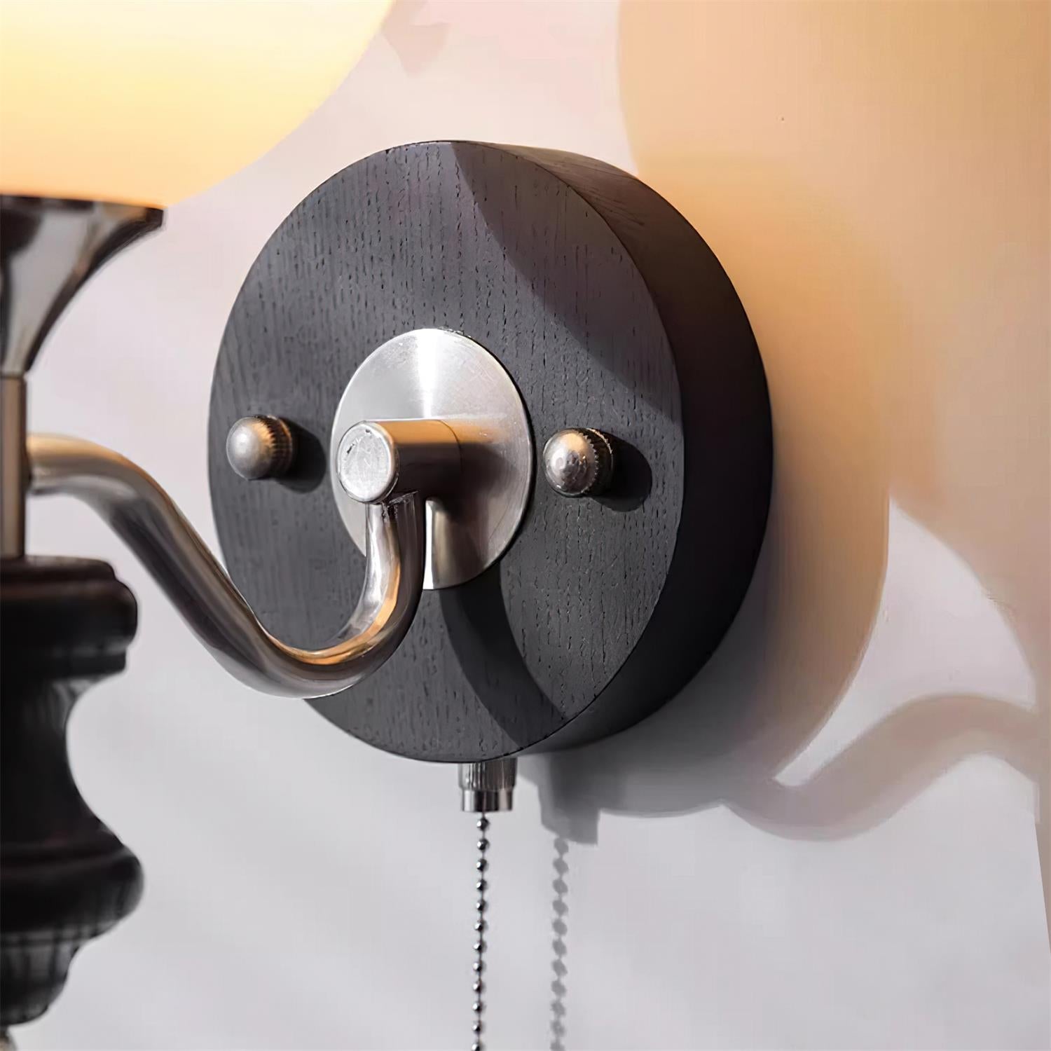 Duvin Frosted Glass Vintage Wall Lamp - Neutralighting