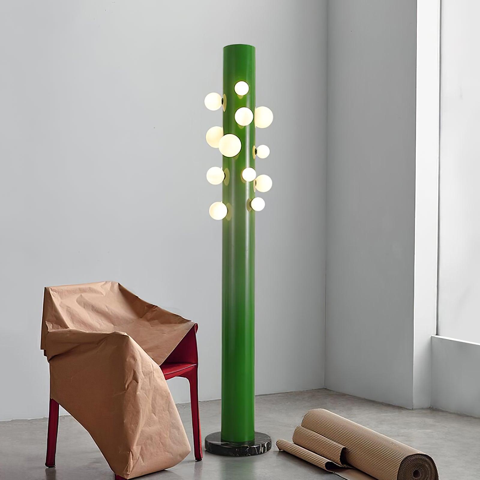 Ortaliel Marble Floor Lamp - Neutralighting