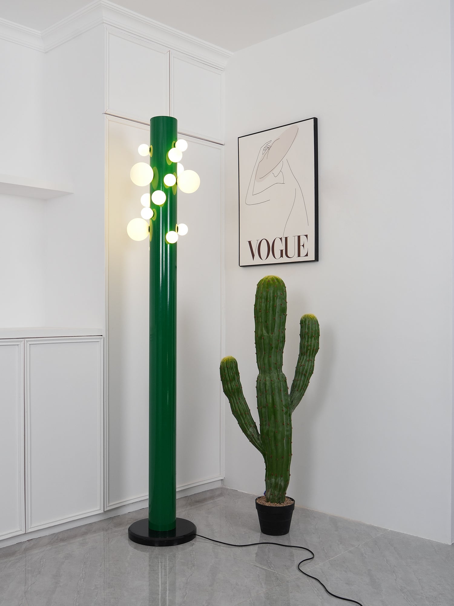 Ortaliel Marble Floor Lamp - Neutralighting