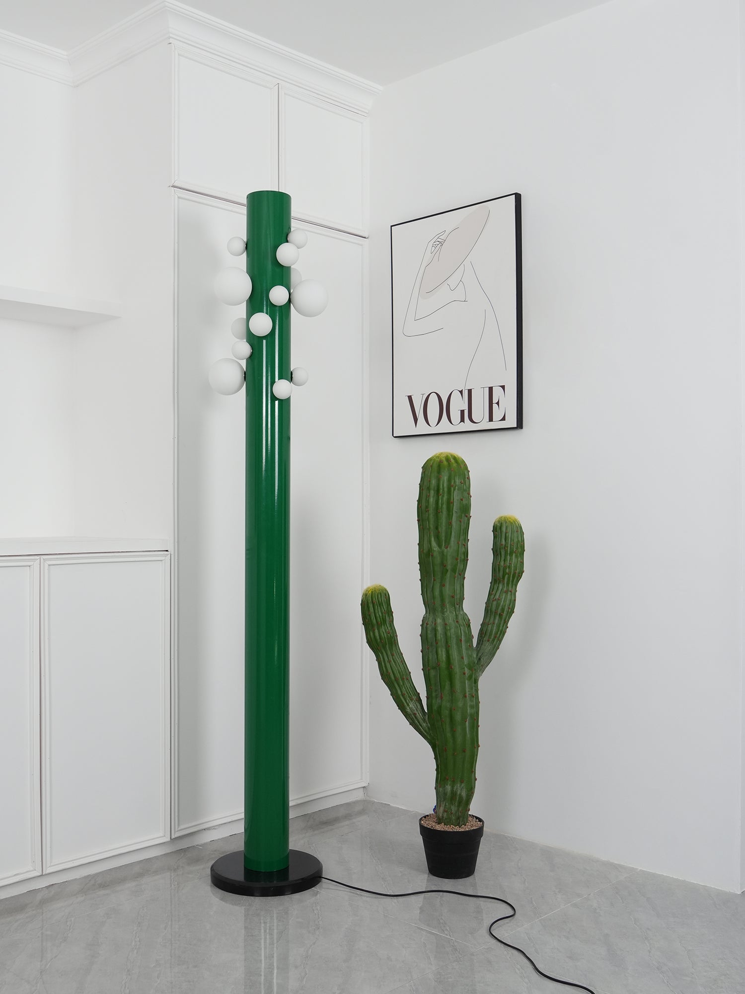 Ortaliel Marble Floor Lamp - Neutralighting