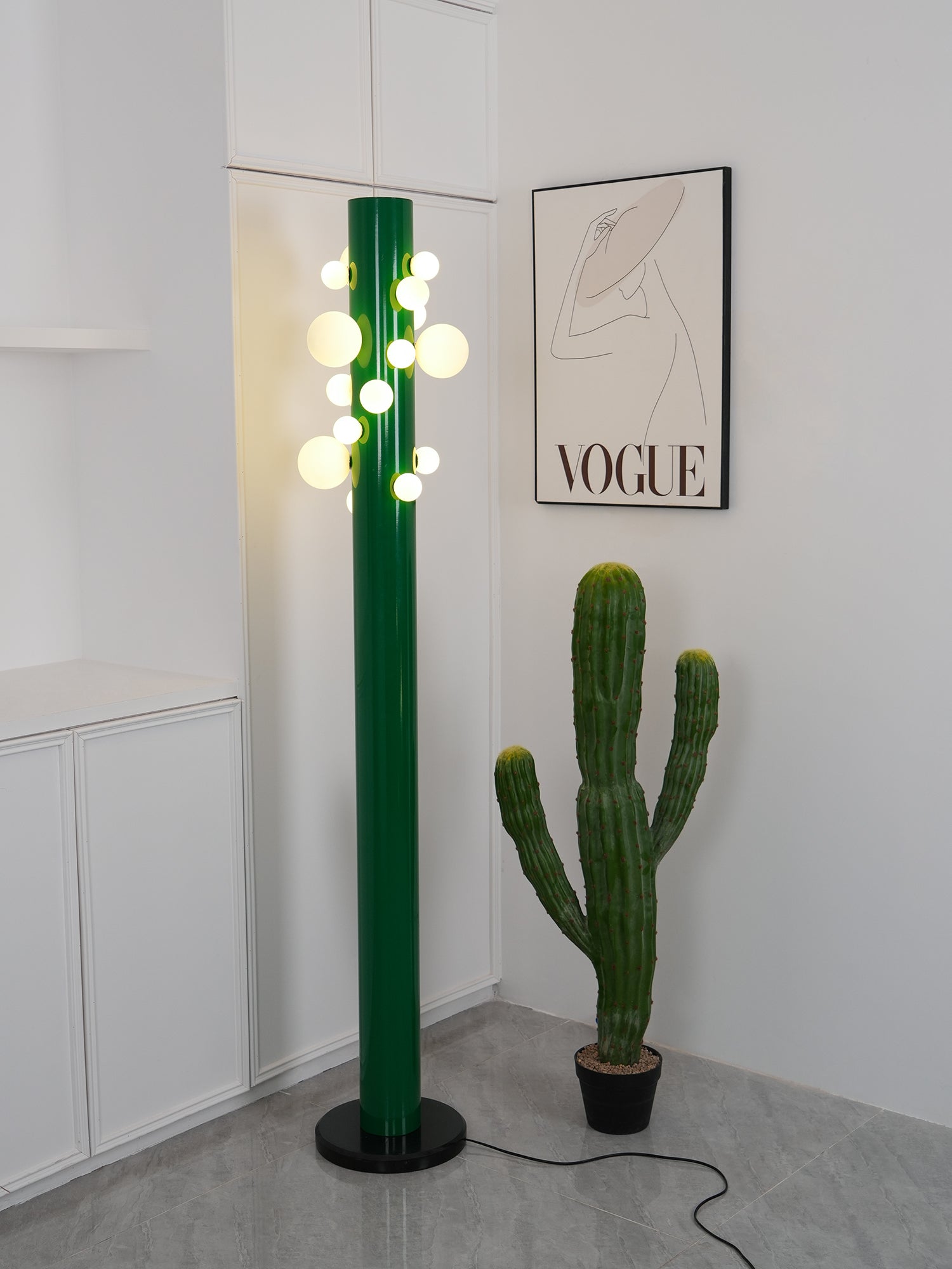 Ortaliel Marble Floor Lamp - Neutralighting