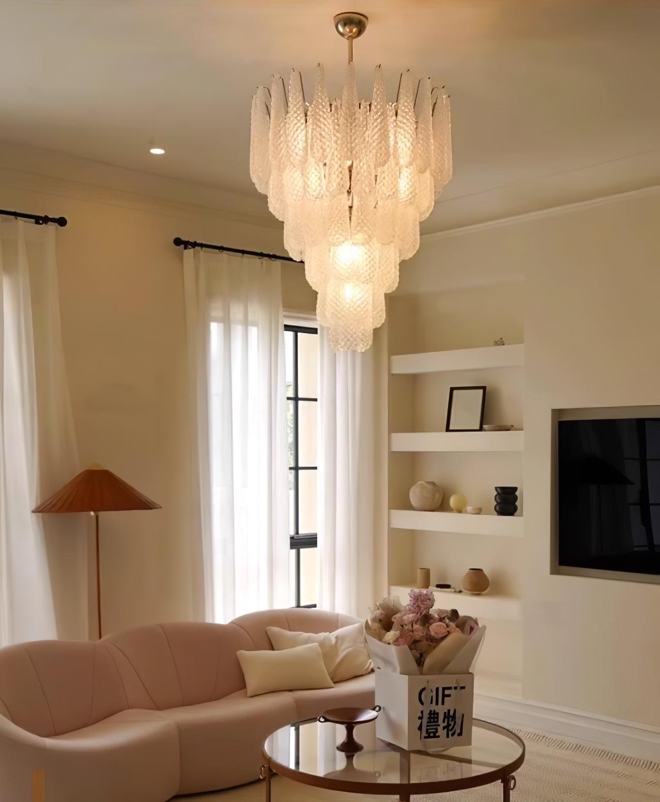 Zemaryra Murano Glass Chandelier