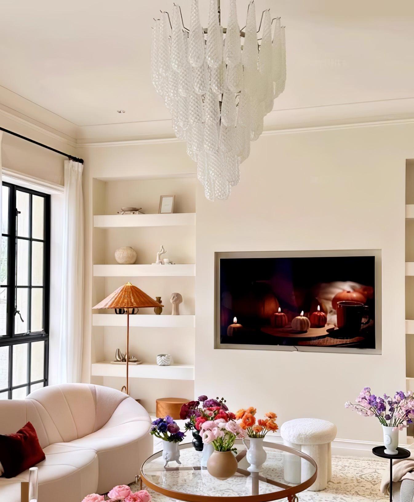 Zemaryra Murano Glass Chandelier